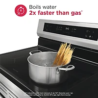 5.3 Cu. Ft. Stainless Freestanding Induction Range