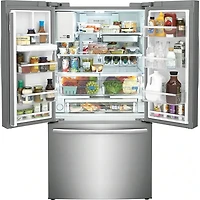 27.8 Cu. Ft. Stainless French Door Freestanding Refrigerator