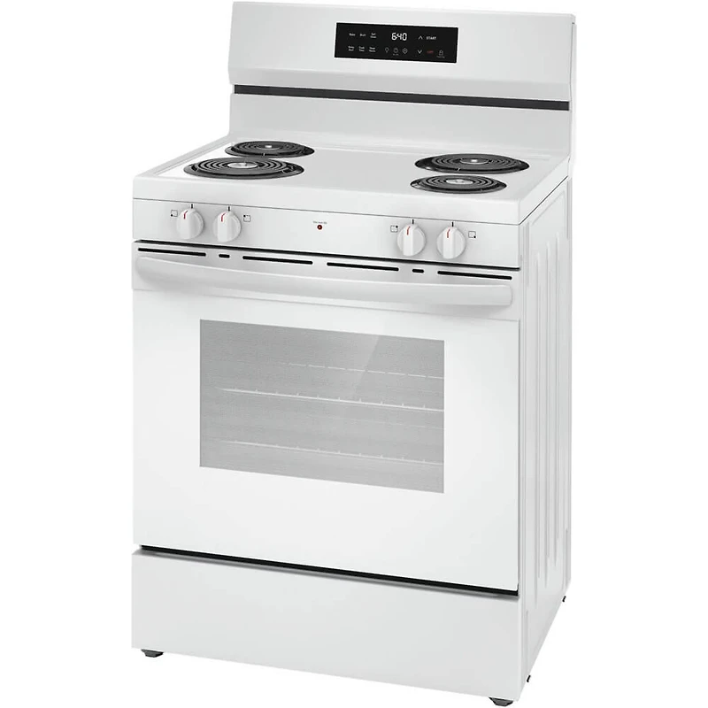 5.3 Cu. Ft. White Freestanding Electric Range
