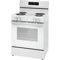 5.3 Cu. Ft. White Freestanding Electric Range