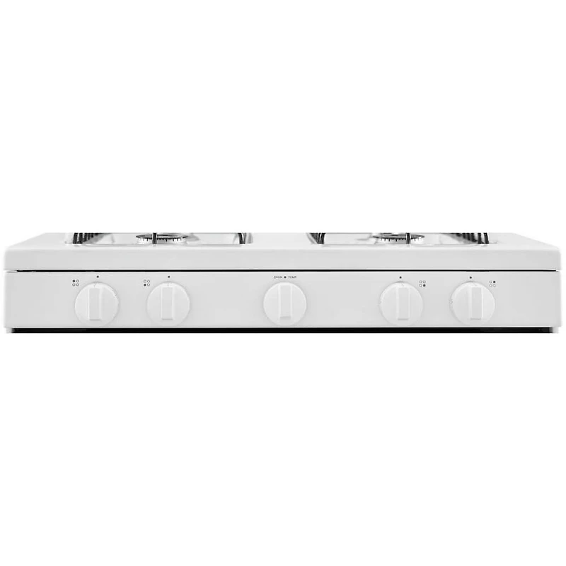 5.0 Cu. Ft. White Freestanding Gas Range