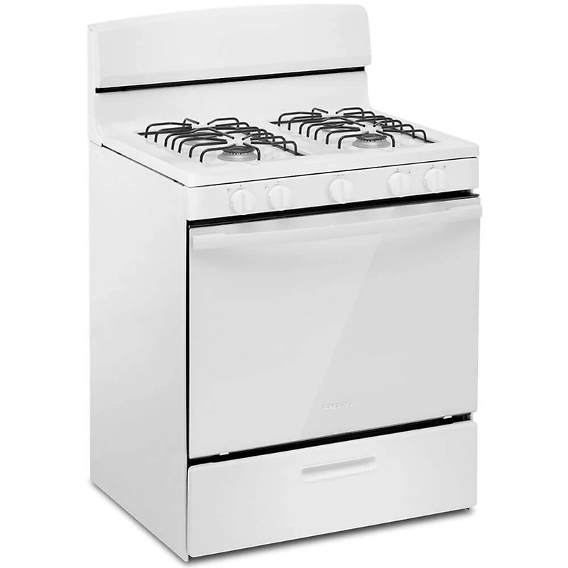 5.0 Cu. Ft. White Freestanding Gas Range