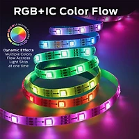 Ft. Sound Reactive Color Flow Indoor LED Razer Chroma Smart Light Strip