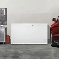 17.7 Cu. Ft. White Convertible Garage Ready Chest Freezer