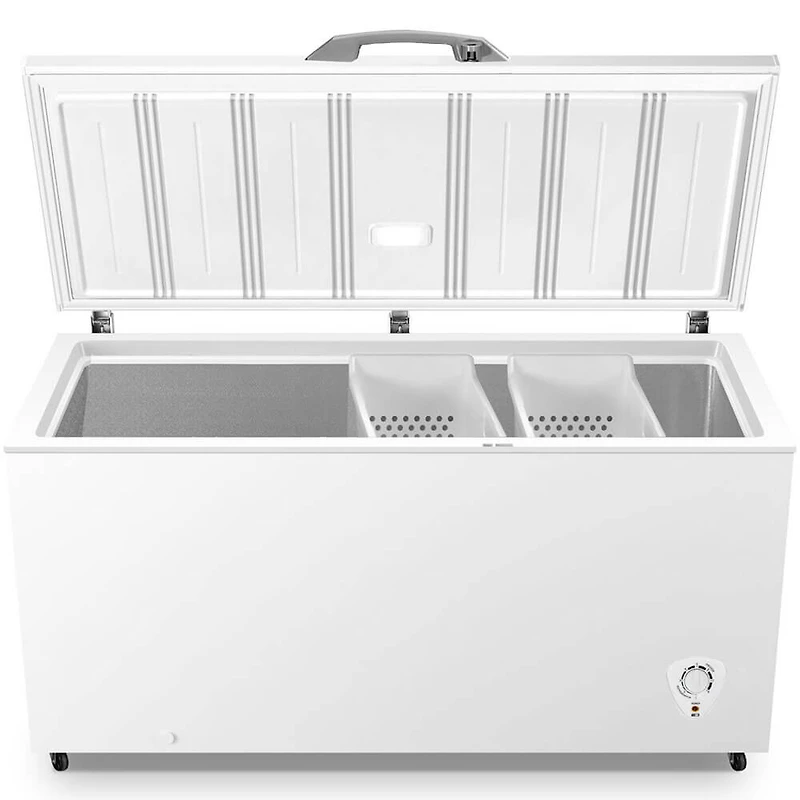 17.7 Cu. Ft. White Convertible Garage Ready Chest Freezer