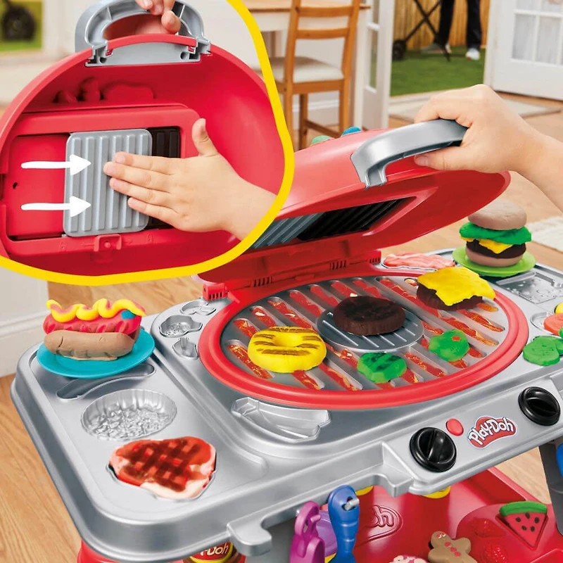 Play-Doh Sizzlin Grill Playset with Lights/Sounds