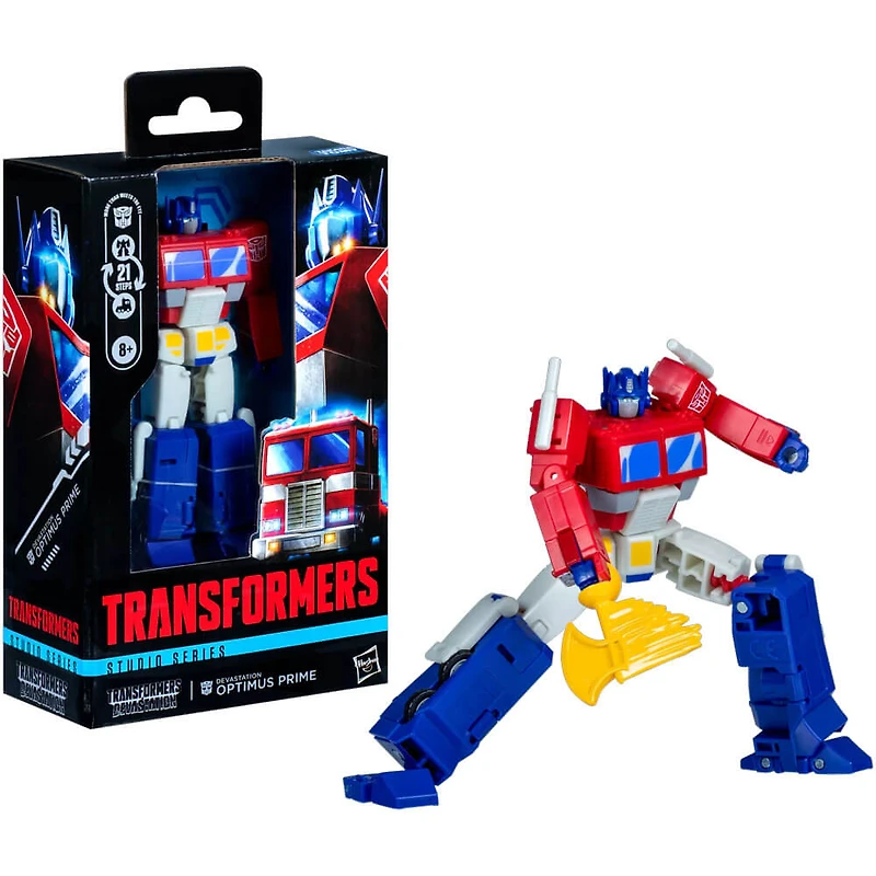 Transformers 4.5 inch Transformers Studio Series Deluxe Class Transformers: Devastation Optimus Prime Action Figure