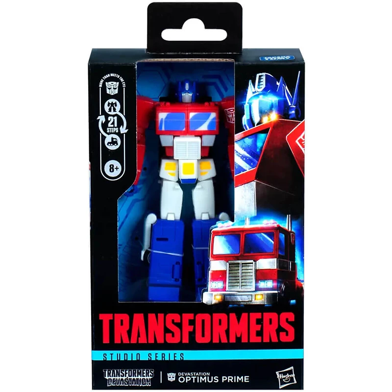 Transformers 4.5 inch Transformers Studio Series Deluxe Class Transformers: Devastation Optimus Prime Action Figure