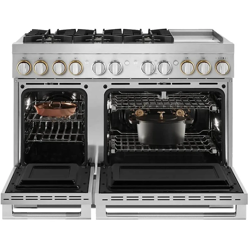 6.3 Cu. Ft. Stainless Freestanding Smart Double Oven Dual Fuel Range