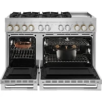 6.3 Cu. Ft. Stainless Freestanding Smart Double Oven Dual Fuel Range