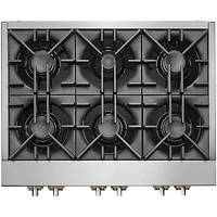 36 inch Stainless 6 Burner Gas Rangetop 