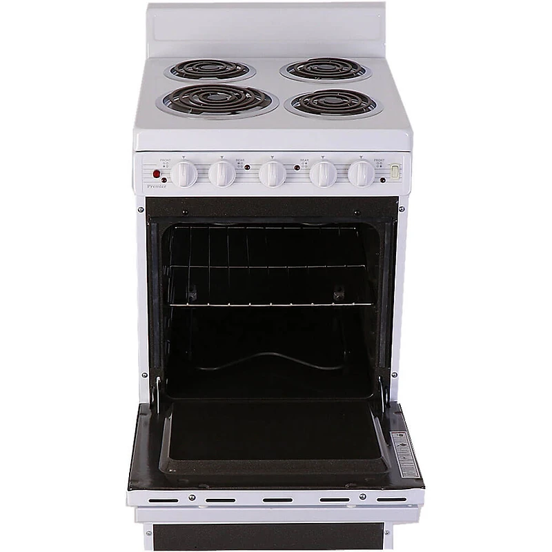 Cu. Ft. White Freestanding Electric Range