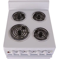 Cu. Ft. White Freestanding Electric Range