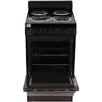 2.4 Cu. Ft. Stainless Freestanding Electric Range