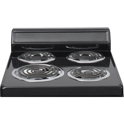 2.4 Cu. Ft. Stainless Freestanding Electric Range