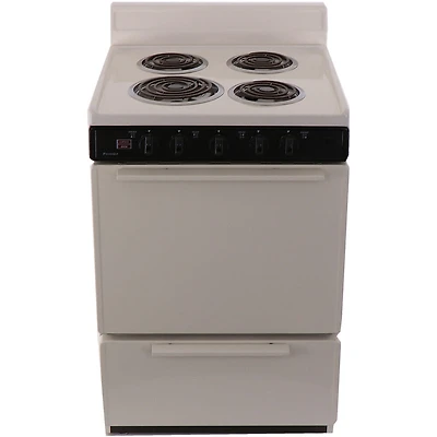 2.97 Cu. Ft. Biscuit Freestanding Electric Range