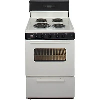 2.9 Cu. Ft. Bisque Freestanding Electric Coil Range