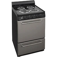 2.97 Cu. Ft. Stainless Freestanding Electric Range