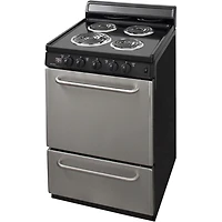 2.97 Cu. Ft. Stainless Freestanding Electric Range