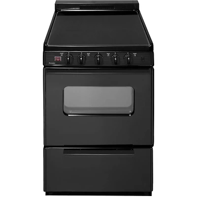 3 Cu. Ft. Black Freestanding Electric Range