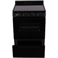 3 Cu. Ft. Black Freestanding Electric Range