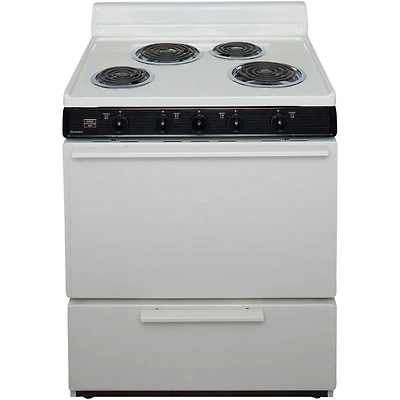 3.9 Cu. Ft. Biscuit Freestanding Electric Range