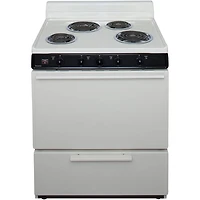 3.9 Cu. Ft. Biscuit Freestanding Electric Range