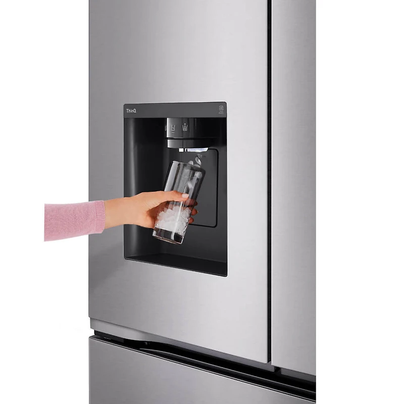 26 Cu. Ft. Stainless 3-Door French Door Smart Refrigerator