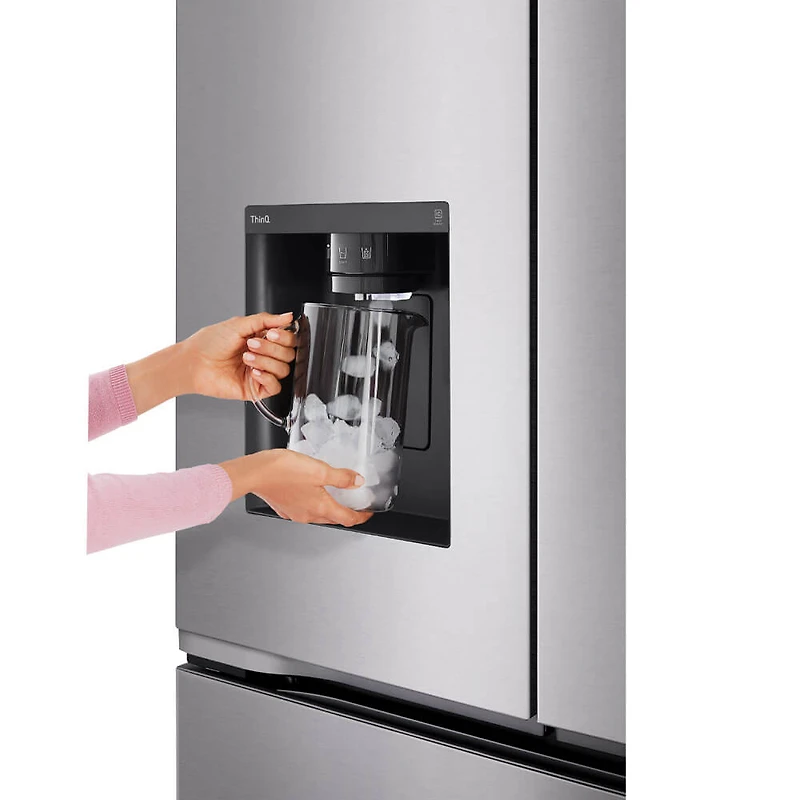 26 Cu. Ft. Stainless 3-Door French Door Smart Refrigerator