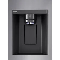 26 Cu. Ft. Stainless 3-Door French Door Smart Refrigerator