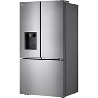 26 Cu. Ft. Stainless 3-Door French Door Smart Refrigerator