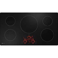 36 inch 5 Burner Black Built-In Touch Control Induction Smart Cooktop