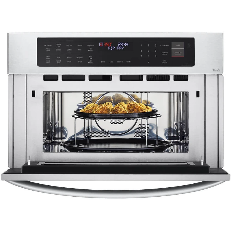 1.7 Cu. Ft. Stainless Smart Built-In Convection Microwave Combination