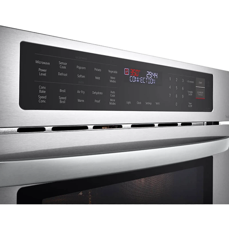 1.7 Cu. Ft. Stainless Smart Built-In Convection Microwave Combination