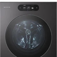5.8 Cu. Ft. Brushed Black Steel Front Load Electric Washer