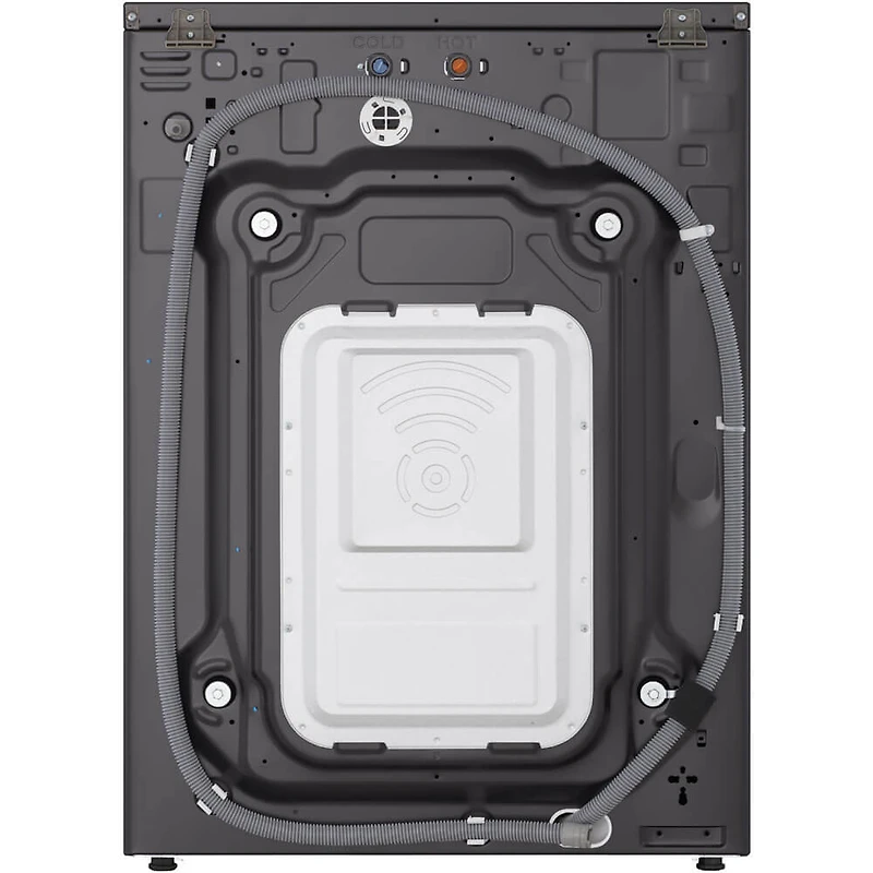 5.8 Cu. Ft. Brushed Black Steel Front Load Electric Washer