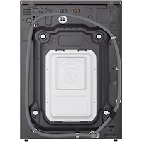 5.8 Cu. Ft. Brushed Black Steel Front Load Electric Washer