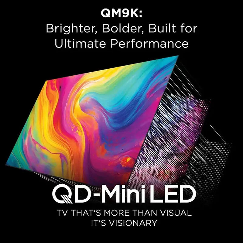 inch Class QM9K Series 4K UHD QD-Mini LED QLED Smart Google TV