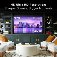 inch Class QM9K Series 4K UHD QD-Mini LED QLED Smart Google TV