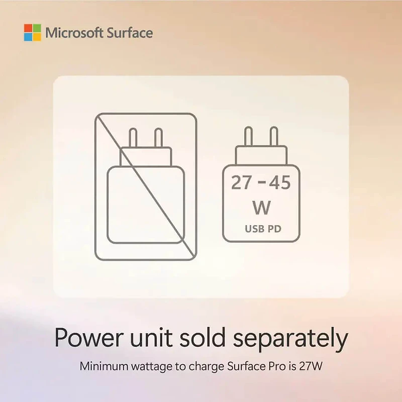 Surface Pro Copilot+ PC 12 inch, Snapdragon X Plus, 16GB RAM, 256GB UFS, Keyboard, Pen, and 365 Personal Surface Pro Bundle