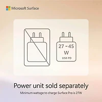 Surface Pro Copilot+ PC 12 inch, Snapdragon X Plus, 16GB RAM, 256GB UFS, Keyboard, Pen, and 365 Personal Surface Pro Bundle