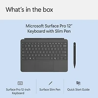 Surface Pro Copilot+ PC 12 inch, Snapdragon X Plus, 16GB RAM, 256GB UFS, Keyboard, Pen, and 365 Personal Surface Pro Bundle