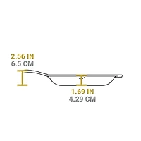 10 inch Have a Holly Dolly Christmas Chef Collection Dolly Parton Cast Iron Skillet