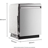 44 dBA Stainless Top Control Built-In Dishwasher