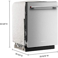 44 dBA Stainless Top Control Dishwasher