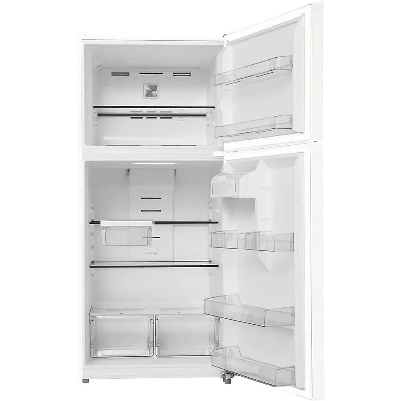 18 Cu. Ft. White Garage Ready Top Freezer Refrigerator