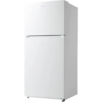 18 Cu. Ft. White Garage Ready Top Freezer Refrigerator