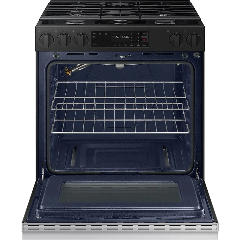 6 Cu. Ft. Stainless Slide-In Smart Gas Range 