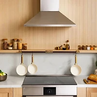 48 inch Stainless Wall Mount Pyramid Chimney Smart Range Hood