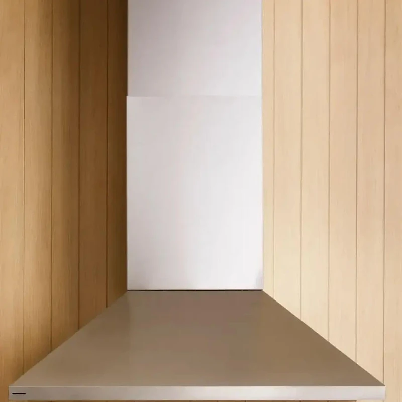 48 inch Stainless Wall Mount Pyramid Chimney Smart Range Hood